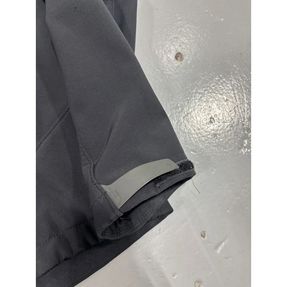 The North Face Apex Bionic Softshell Jacket Mens Medium Black Full Zip Windproof